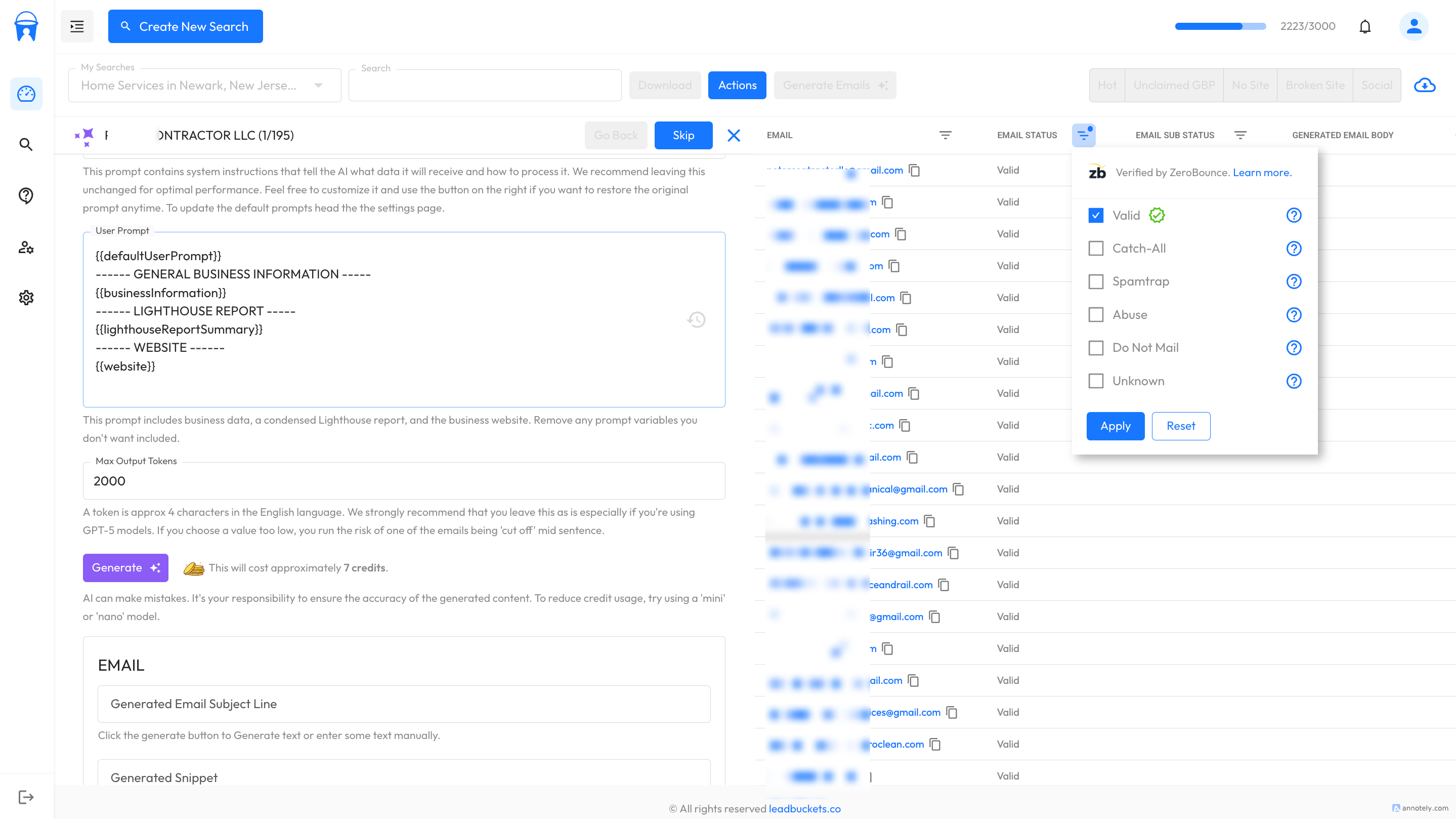 Digital marketing dashboard showing analytics and insights